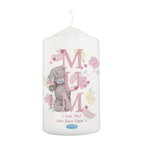 Personalised Mum Me to You Pillar Candle £14.99